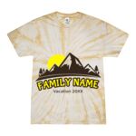Custom Printed - Spider Tie Dye Tees - Adult & Youth Thumbnail