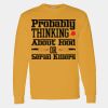 Heavy Cotton Long Sleeve T-Shirt Gildan - Most Economical Thumbnail