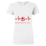 Heavy Cotton Women's Short Sleeve Gildan T-Shirt Thumbnail