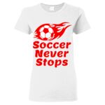 Heavy Cotton Women's Short Sleeve Gildan T-Shirt Thumbnail