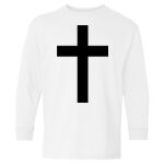 Heavy Cotton Youth Long Sleeve Gildan T-Shirt 5400B Thumbnail