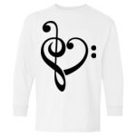 Heavy Cotton Youth Long Sleeve Gildan T-Shirt 5400B Thumbnail