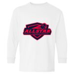 Heavy Cotton Youth Long Sleeve Gildan T-Shirt 5400B Thumbnail