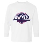Heavy Cotton Youth Long Sleeve Gildan T-Shirt 5400B Thumbnail