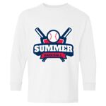 Heavy Cotton Youth Long Sleeve Gildan T-Shirt 5400B Thumbnail