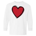 Heavy Cotton Youth Long Sleeve Gildan T-Shirt 5400B Thumbnail