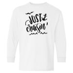 Heavy Cotton Youth Long Sleeve Gildan T-Shirt 5400B Thumbnail