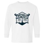 Heavy Cotton Youth Long Sleeve Gildan T-Shirt 5400B Thumbnail