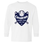 Heavy Cotton Youth Long Sleeve Gildan T-Shirt 5400B Thumbnail