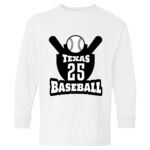 Heavy Cotton Youth Long Sleeve Gildan T-Shirt 5400B Thumbnail