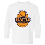 Heavy Cotton Youth Long Sleeve Gildan T-Shirt 5400B Thumbnail