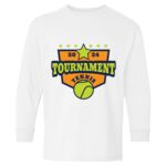 Heavy Cotton Youth Long Sleeve Gildan T-Shirt 5400B Thumbnail