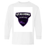 Heavy Cotton Youth Long Sleeve Gildan T-Shirt 5400B Thumbnail