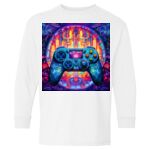 Heavy Cotton Youth Long Sleeve Gildan T-Shirt 5400B Thumbnail