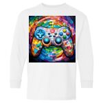 Heavy Cotton Youth Long Sleeve Gildan T-Shirt 5400B Thumbnail