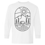 Heavy Cotton Youth Long Sleeve Gildan T-Shirt 5400B Thumbnail