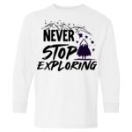 Heavy Cotton Youth Long Sleeve Gildan T-Shirt 5400B Thumbnail