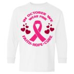 Heavy Cotton Youth Long Sleeve Gildan T-Shirt 5400B Thumbnail