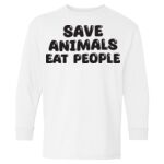 Heavy Cotton Youth Long Sleeve Gildan T-Shirt 5400B Thumbnail