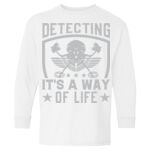 Heavy Cotton Youth Long Sleeve Gildan T-Shirt 5400B Thumbnail