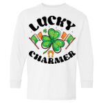 Heavy Cotton Youth Long Sleeve Gildan T-Shirt 5400B Thumbnail