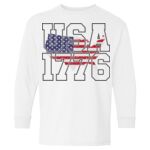 Heavy Cotton Youth Long Sleeve Gildan T-Shirt 5400B Thumbnail