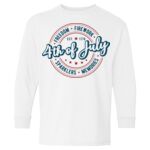 Heavy Cotton Youth Long Sleeve Gildan T-Shirt 5400B Thumbnail