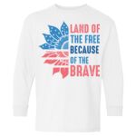 Heavy Cotton Youth Long Sleeve Gildan T-Shirt 5400B Thumbnail