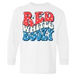 Heavy Cotton Youth Long Sleeve Gildan T-Shirt 5400B Thumbnail