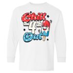 Heavy Cotton Youth Long Sleeve Gildan T-Shirt 5400B Thumbnail