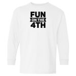 Heavy Cotton Youth Long Sleeve Gildan T-Shirt 5400B Thumbnail