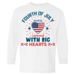 Heavy Cotton Youth Long Sleeve Gildan T-Shirt 5400B Thumbnail