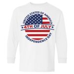 Heavy Cotton Youth Long Sleeve Gildan T-Shirt 5400B Thumbnail