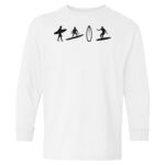 Heavy Cotton Youth Long Sleeve Gildan T-Shirt 5400B Thumbnail