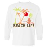 Heavy Cotton Youth Long Sleeve Gildan T-Shirt 5400B Thumbnail