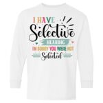 Heavy Cotton Youth Long Sleeve Gildan T-Shirt 5400B Thumbnail