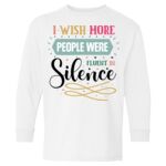 Heavy Cotton Youth Long Sleeve Gildan T-Shirt 5400B Thumbnail