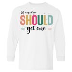 Heavy Cotton Youth Long Sleeve Gildan T-Shirt 5400B Thumbnail