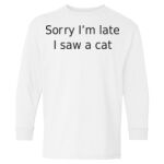 Heavy Cotton Youth Long Sleeve Gildan T-Shirt 5400B Thumbnail