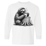 Heavy Cotton Youth Long Sleeve Gildan T-Shirt 5400B Thumbnail