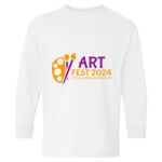 Heavy Cotton Youth Long Sleeve Gildan T-Shirt 5400B Thumbnail