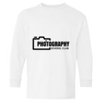 Heavy Cotton Youth Long Sleeve Gildan T-Shirt 5400B Thumbnail