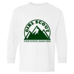 Heavy Cotton Youth Long Sleeve Gildan T-Shirt 5400B Thumbnail