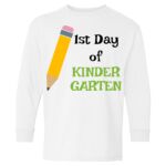 Heavy Cotton Youth Long Sleeve Gildan T-Shirt 5400B Thumbnail