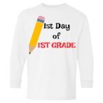 Heavy Cotton Youth Long Sleeve Gildan T-Shirt 5400B Thumbnail