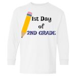 Heavy Cotton Youth Long Sleeve Gildan T-Shirt 5400B Thumbnail