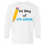 Heavy Cotton Youth Long Sleeve Gildan T-Shirt 5400B Thumbnail