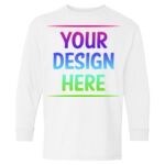 Heavy Cotton Youth Long Sleeve Gildan T-Shirt 5400B Thumbnail