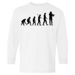 Heavy Cotton Youth Long Sleeve Gildan T-Shirt 5400B Thumbnail