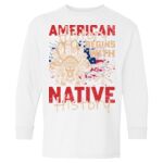 Heavy Cotton Youth Long Sleeve Gildan T-Shirt 5400B Thumbnail